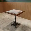 Restaurante Temático del Sudeste Asiático Combinación de Mesa y Silla Cafetería Estilo Retro de Hong Kong Cuarto de Hielo Pizarra Mesa Larga Restaurante de Snacks