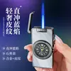 Encendedor Creativo de Reloj de Cuarzo, Encendedor Funcional Recargable de Llama Azul Directa, Encendedor de Cigarrillos, Encendedor a Prueba de Viento para Exteriores