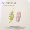 Zm Zircón Nuevo Súper Brillante Fondo Plano 1.5X3 Marquisa Pedrería para Uñas Mini Colorida de Forma Irregular para Decoración de Uñas