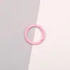 Llavero Anillo de Presión Directa Colorido de 33mm Anillo de Resorte Cierre de Resorte Anillo para Colgar Cierre Accesorios de Joyería