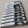 Conjunto de Ferramentas para Cogumelo de Tília para Fazer Furos, Martelo, Conjunto Completo de Punções, Fácil de Usar, Conjunto Completo de Punções para Cinto