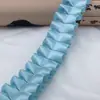 Fita de Poliéster de 4cm com Meio de Linha Renda Franzida Desconto Fita para Embalagem de Caixa de Presente com Flores de Mão Enfeites para Roupas Sapatos Chapéus 30 metros