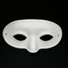 Máscara Facial de Fantasma Papel de Polpa Máscara de Raposa DIY Pintura Manual Infantil Meio Rosto Desenho Animado Halloween Máscara Facial de Fantasma Grito