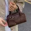 Retro Popular Popular Bolso Pequeño para Mujer 2025 Nueva Moda Versátil Bolso Cruzado Súper Popular Bolso de Hombro Bolso de Bowling