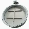 Válvula Defletora de Chaminé de Caldeira, Válvula Borboleta de Ventilação de Tubulação, Damper de Ar Ajustável com Múltiplas Lâminas, Porta de Isolamento Tipo Plug-In