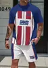 Conjunto de camisetas de manga corta con estampado 3D de equipo de fútbol de la NFL de comercio exterior, camiseta fresca y cómoda, camiseta de manga corta suave y sedosa
