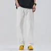 Ropa popular para hombre/pantalones de pierna ancha rectos holgados de moda para primavera, jeans versátiles casuales, estilo recto holgado para hombre