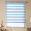 Produção de persianas rolantes de gaze macia personalizadas, persianas à prova d'água, persianas de proteção solar estilo coreano sem perfuração