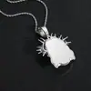 Nuevo Colgante de Cabeza Humana Hip-Hop con Púas de Diamante Completo, Circonita de Cobre, Colgante Retro Personalizado de Hip-Hop para Hombre en Stock