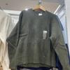 Roupas femininas japonesas para outono e inverno 24 Shufulei Crewneck Cor-combinando malha suéter suéter solto macio cera suéter Top 469429