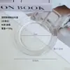 Nuevo producto transfronterizo: Bandeja de Cristal con Cuentas de Color Ámbar para Joyería, Adorno Decorativo de Escritorio, Accesorio Popular para Fotografía