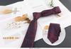 Corbata Estilo Coreano Vestido de Hombre Negocios Casual Corbata Estrecha 6cm Novio Boda Estilo Británico Corbata de Poliéster