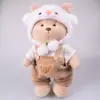 Atacado do Fabricante Original de Roupas de Boneca: Boneca Urso Lina 30cm Fantasias Fofas com Roupas Intercambiáveis, Roupas para Boneca Lina Bell