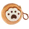 Linda Caricatura de Peluche Billetera para Monedas Colgante de Muñeca para Estudiante Bolsa Mini Portátil para Guardar Monedas Regalo Pequeño