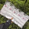 Meias Casuais Femininas Longyixiang de Cano Médio Brancas Fofas Versáteis de Algodão Branco Estilo College 26 Novo Modelo Outono/Inverno