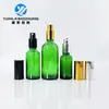 Estoque de fábrica especificações completas frasco de óleo essencial verde 10ml 5ml -100ml frasco de óleo essencial frasco de óleo essencial de chá