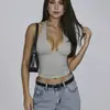 Ropa de Mujer Transfronteriza Amazon Verano 2026: Top de tirantes sin espalda sexy ajustado casual versátil estilo chica picante