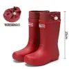 Botas de senderismo, pesca, camping, vadeo antideslizantes, zapatos de goma, botas de lluvia impermeables para hombre, cómodas para viajar, botas de lluvia modernas y de moda