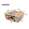 Caja de Embalaje Desechable Rectangular Rosa de Dibujos Animados para Perrito Caliente, Fruta Confitada, Comida para Llevar, Caja para Papas Fritas, Pollo Frito Coreano, Caja para Snacks