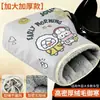 Cubiertas de Manillar para Patinete Eléctrico con Estampado de Dibujos Animados Guantes Calientes de Terciopelo Ártico Engrosado para Invierno Protección Impermeable y a Prueba de Viento para Montar en Motocicleta