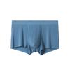Ropa Interior para Hombre 80S Lenzing Modal Calzoncillos tipo bóxer Sin Costuras Cintura Media Transpirable 5A Entrepierna Antibacteriana Ropa Interior de Seda de Morera para Hombre