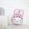 Balão de Páscoa Desenho Animado Coelho Filme de Alumínio Galinha Ovo Forma PÁSCOA Festa Decorativa Layout Balão de Folha de Alumínio