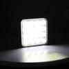Luz LED de Trabajo para Coche Cuadrada de 4 Pulgadas 16 Luces 48W Luz de Conducción para Vehículo de Ingeniería Luz Auxiliar Frontal Modificada Excluyendo Impuestos