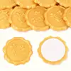 Sello de Lacre, Pegatinas de Sello de Lacre en Relieve 3D para Sobres, Monedas de Cera, Cartas de Amor, Invitaciones, Hojas de Cera para Bodas Autoadhesivas