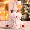Adornos Navideños Grandes de Muñeco de Nieve Transfronterizos Tamaño Grande Mediano Pequeño Muñeco de Nieve Diseño de Atmósfera Nocturna del Centro Comercial Ping'an