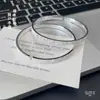 Pulsera rígida Fu de plata de ley 999.9 Hello Kitty tachonada con diseño de cielo estrellado y hielo picado, regalo para niñas y mejores amigas