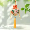 Saquinho de Perfume do Festival do Barco-Dragão, Bolsa de Paz e Bênçãos, Enfeite para Pendurar no Carro, Saquinho com Aroma de Frutas, Artemísia, Presente Cultural e Criativo Estilo Chinês, Bolsa Pequena Portátil para Presente