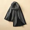 Cachecol Versátil 100% Caxemira Pura para Aquecimento ao Ar Livre no Outono e Inverno, Versão Coreana, Engrossado para Proteção contra o Frio, Gola Térmica de Tricô, Xale Longo de Pendurar no Pescoço