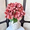 Flor de Hortensia Artificial 3D, Adorno de Decoración para el Hogar de Hortensia de Gran Tamaño, Arreglo Floral, Fondo para Bodas y Hoteles, Venta Transfronteriza de Flores Artificiales