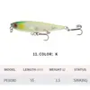 Cebo Luya de 3,5 g/5,5 cm, cebo artificial flotante, cebo de lápiz, cebo de pesca con pico biónico, cebo duro PE6080