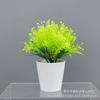 Venta al por mayor de flores falsas, decoración, orquídea perla, planta en maceta, planta verde, decoración para el hogar, accesorios de flores artificiales de plástico, adornos