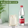Bolsas de lona com cordão em estoque, bolsas de cordão lisas para atacado, sacolas de armazenamento para compras em poliéster-algodão, feitas sob medida com impressão de logotipo