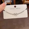 Luxo Leve Estilo Francês, Versátil e Delicado Bracelete de Concha com Laço e Zircônia, Exquisito, Moderno, Simples, de Alta Qualidade, Joia Super Brilhante