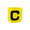 Braçadeira de capitão de futebol, braçadeira em forma de C, braçadeira esportiva, braçadeira usada pelo capitão do time durante as partidas, patch de braço, equipamento de futebol