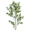 Plantas Verdes, Hierba de Espárrago, Pino Dorado de Mil Capas, Hojas Verdes para Decoración de Techo, Flores Artificiales al por Mayor, Enredaderas de Plantas Verdes Artificiales