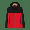 Jaqueta Color Block Fina 100% Fibra de Poliéster Masculina e Feminina para Uso Externo, à Prova de Vento, Respirável e Versátil