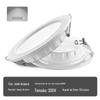Led downlight embutido ultra-fino sala de estar lâmpadas de três cores escondido não-furo principal lâmpada sala de estar casa anti-reflexo atacado