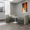 Sofá Criativo para Área de Descanso e Lazer no Escritório, Sofá para Sala de Negociação em Escritório de Vendas, Sofá Combinado de Formato Especial para Sala de Atividades de Lobby de Hospital
