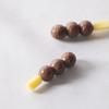 Casa de muñecas casa de muñecas mini brochetas estilo japonés barbacoa albóndigas comida en miniatura modelo de juego OB11 muñeca de trapo pequeña