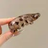 Accesorio para el Cabello Semirecogido Estilo Nuevo 2026: Pinza de Plátano de Malla, Pinza de Garra Francesa con Lazo Negro, Pinza para el Cabello de Lunares para la Parte Posterior de la Cabeza