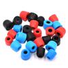 Orejeras de espuma viscoelástica de rebote lento T200, tapones para los oídos tipo C, tapones para los oídos con reducción de ruido suave, accesorios para auriculares de algodón