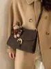 Bolso Cuadrado Pequeño Versátil Casual Elegante Transfronterizo para Mujer Primavera 2026 Nuevo Estilo Japonés y Coreano Moda Retro Bolso de Hombro Cruzado