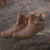 Fivela de Cinto Estilo Europeu e Americano Wish2026 Botas Curtas Femininas, Sapatos Femininos de Tamanho Grande, Feito para Exportação, Moderno e Versátil