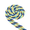 Fornecimento Exclusivo Transfronteiriço 10m em Estoque Corda de Algodão Colorida de Três Fios 6mm Corda Torcida para Macramê Corda de Cor Mista para Artesanato DIY