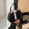 2025 Color Sólido PU Moda Personalizada Diario Viajero Bolsa Pequeña Bolsa Simple para Mujer Bolsa de Un Hombro Bolsa Cruzada Bolsa Portátil para Mujer