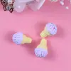 Resina simulación tres dimensional cono de helado pegamento de crema gota de pegamento funda para teléfono móvil aretes collar accesorios para joyería diy